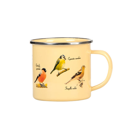 Tazza smaltata con design Esschert