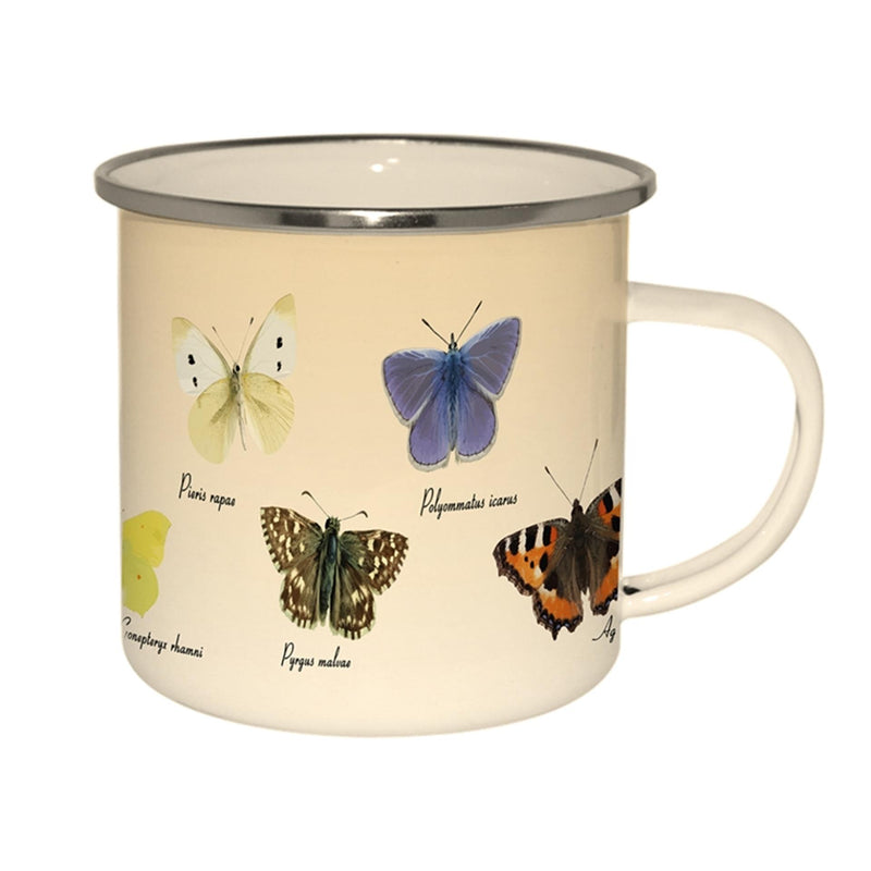 Farfalle in tazza smaltate dal design Esschert