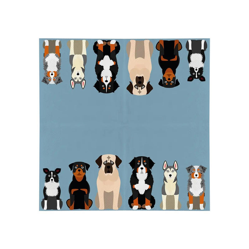 Tovaglioli Esschert design cani 33x33 cm