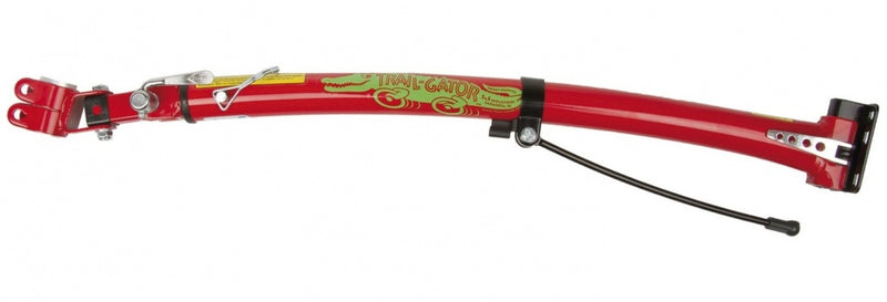 Barra en tándem de Trail-Gator 25.4 31.8 mm de acero rojo