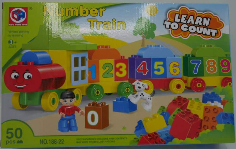 Jonotoys Numeri di costruzione Train di robusti elementi elementi