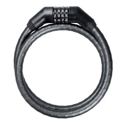 TRELOCK PK Armor Cable Código de bloqueo 260 100 15 mm negro