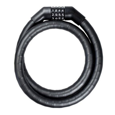TRELOCK PK Armor Cable Código de bloqueo 360 100 19 mm negro