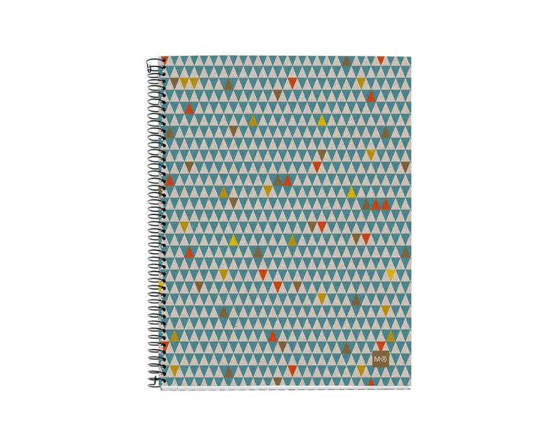 Triangoli del taccuino di Miquelrius A4 foderato 120 pagine
