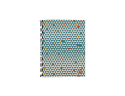 Triangoli del taccuino di Miquelrius A5 a scacchi 120 pagine
