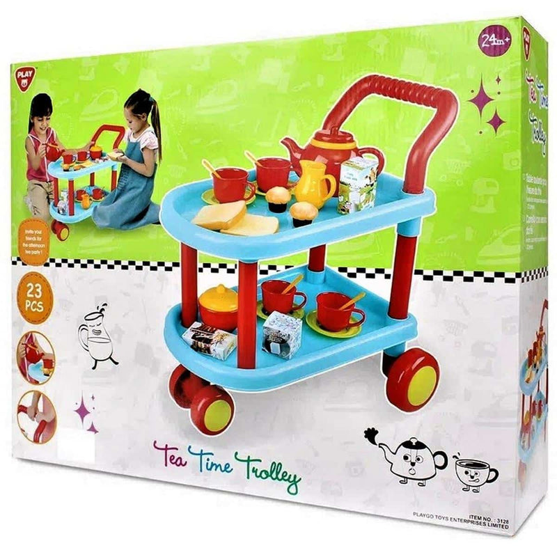 TEA TROLLEY 23 pezzi, proprio come il set da casa