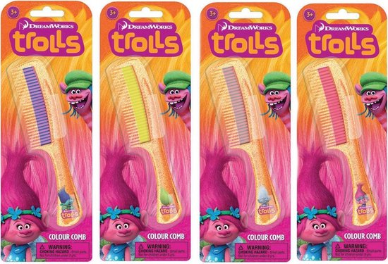 Goliath trolls kam per colorare i capelli 4 diversi colori