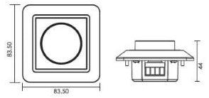 Marco de cubierta Tronix lw para atenuador LED 4355850 - 4355855