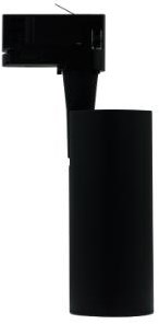 Foco de carril Tronix trifásico con casquillo gu10 negro - 5050503