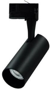 Foco de carril Tronix trifásico con casquillo gu10 negro - 5050503
