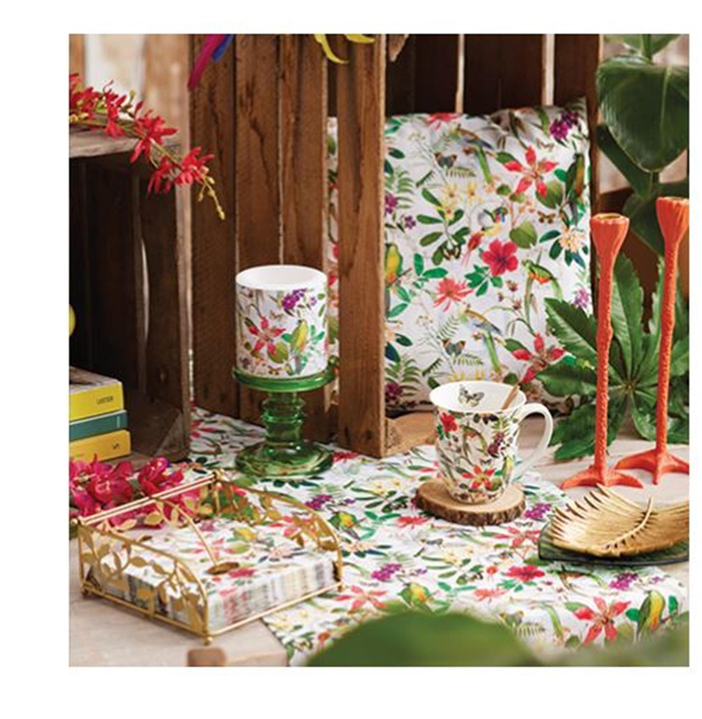 Ambiente tafelloper tropical jungle 40x150cm