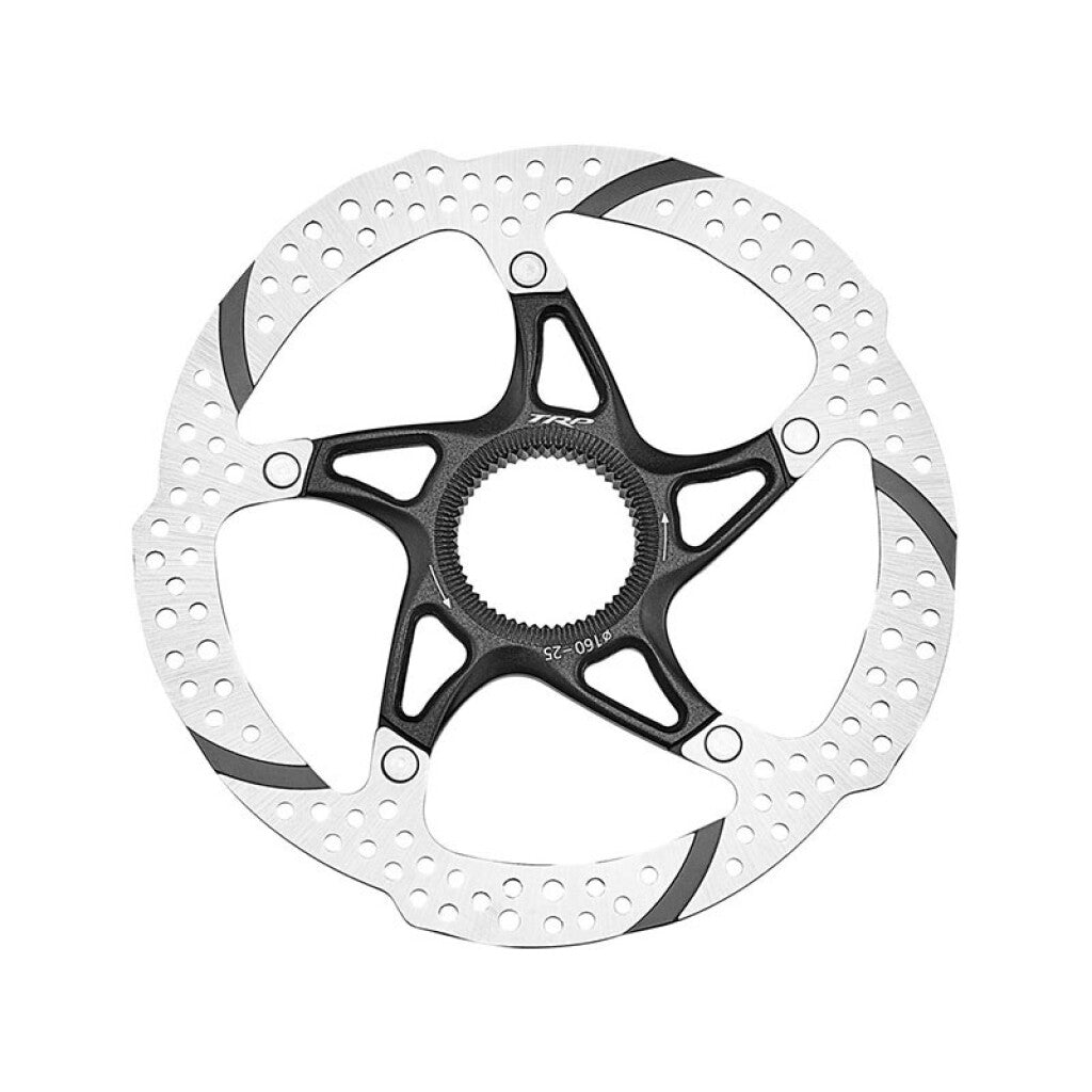 Rotore freno a disco TRP TR180-25 Ø180mm, Centerlock, Silver