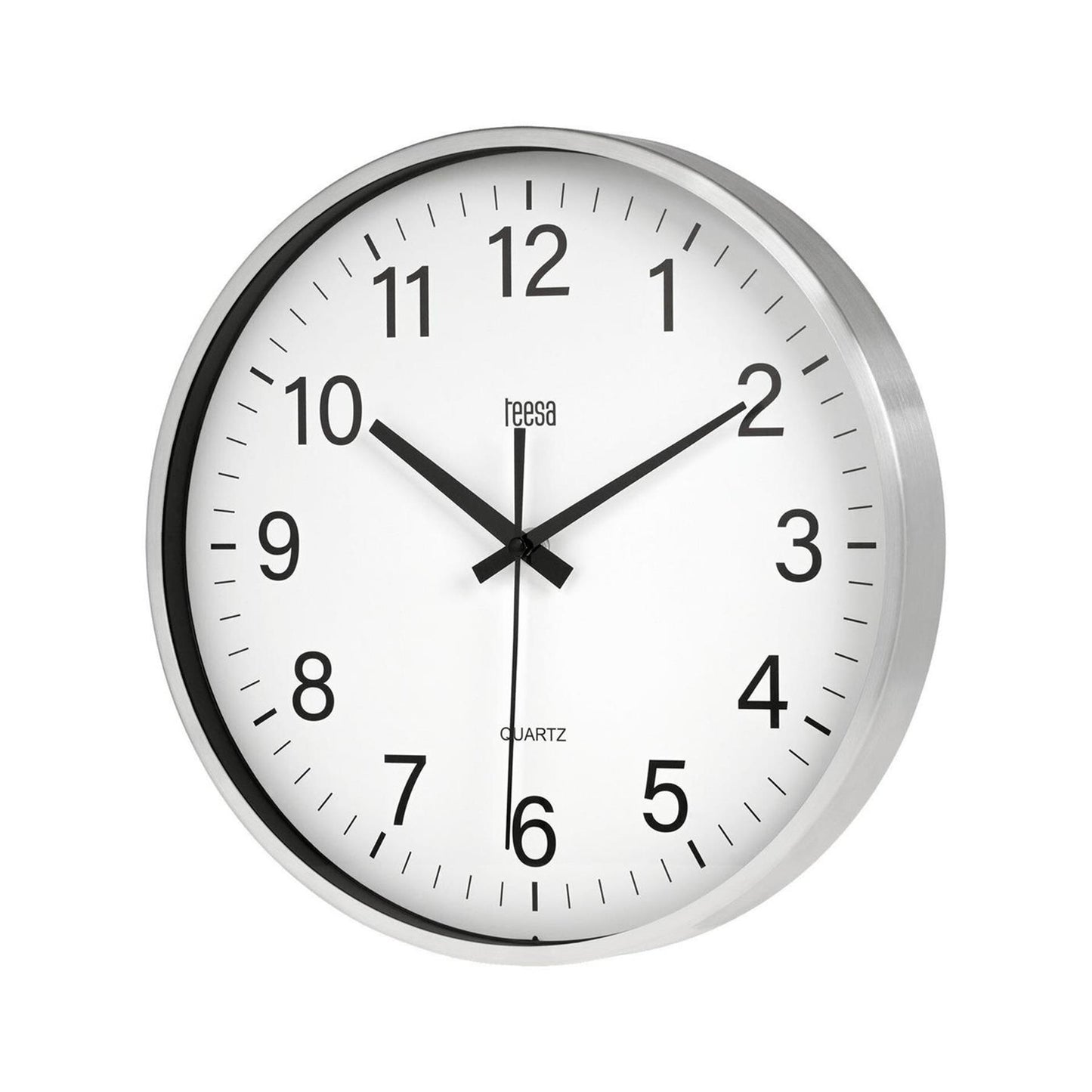 Orologio da parete Teesa ø30cm argento