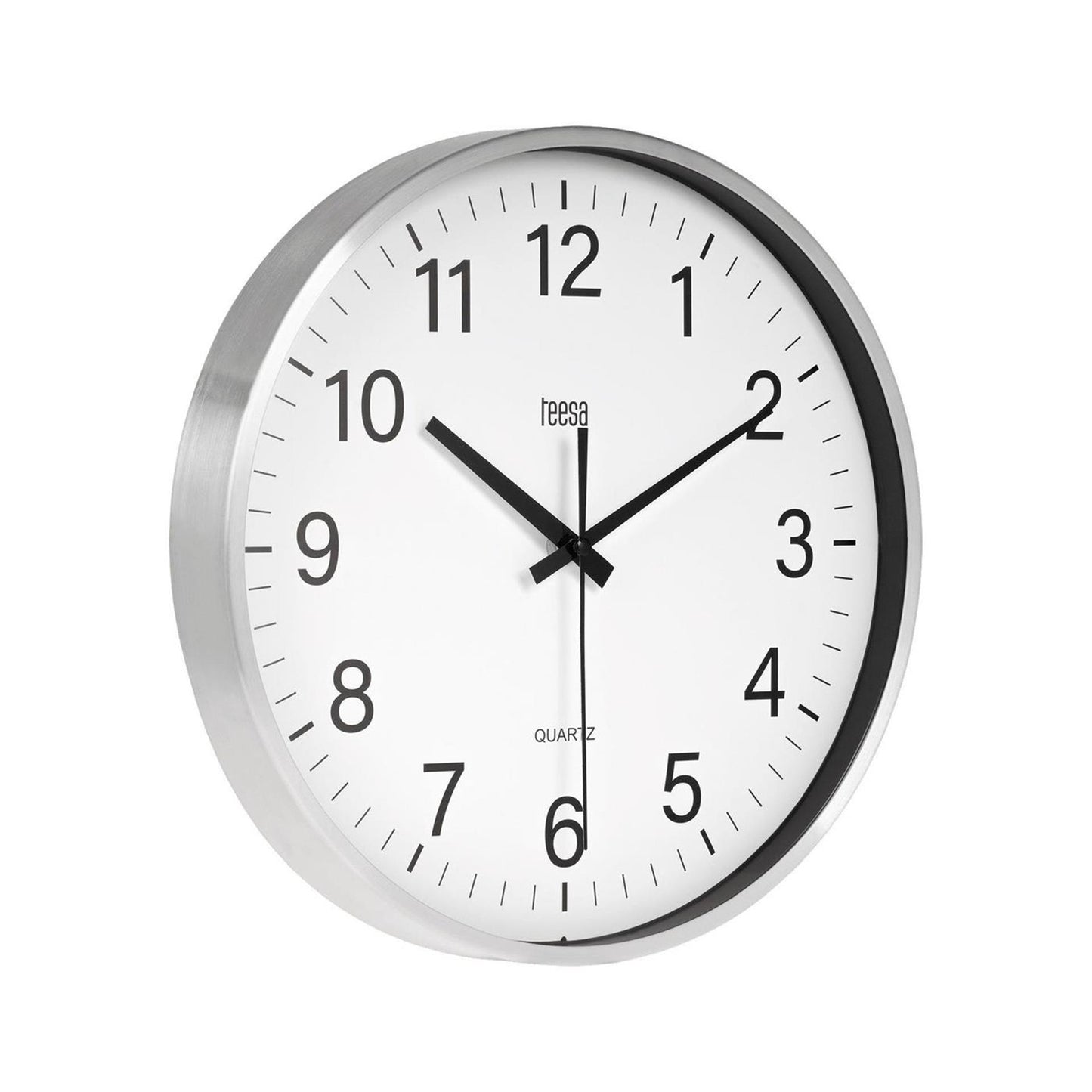 Orologio da parete Teesa ø30cm argento