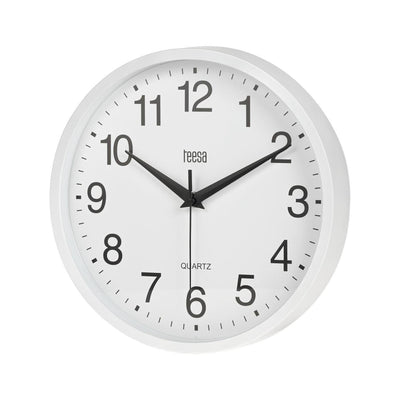 Teesa wandklok ø25cm wit wandklok ø25cm wit