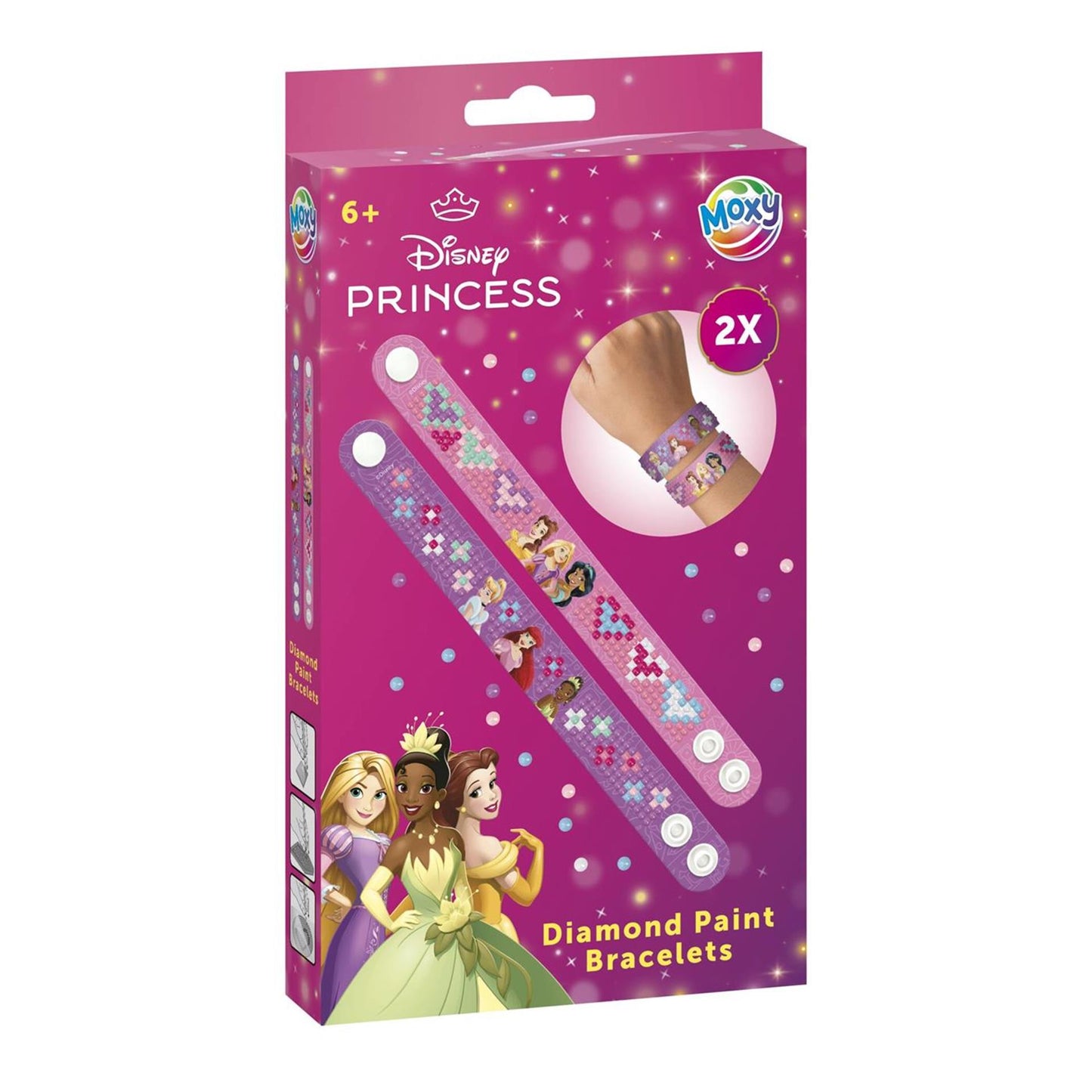 Gruppo di artigianato creativo Diamond Painting Bracelets Disney Princess