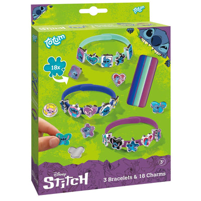 Totum stitch schuifarmbanden met bedels