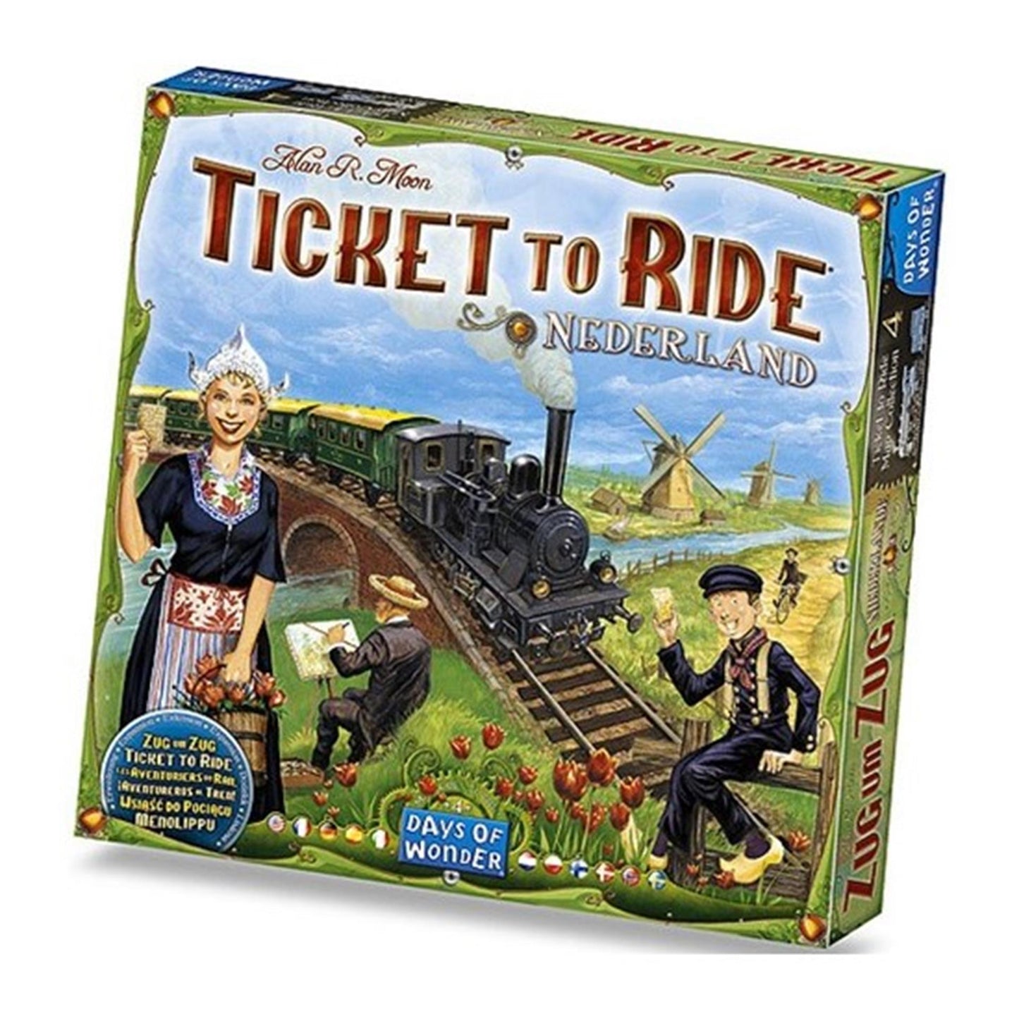 Asmodee ticket to ride - nederland bordspel