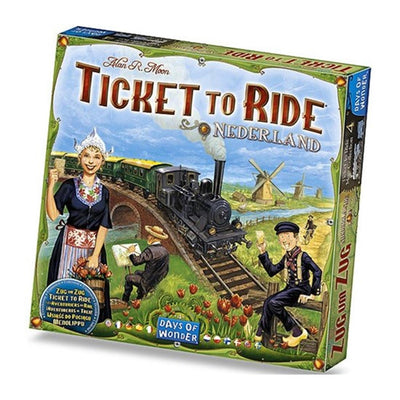 Asmodee ticket to ride - nederland bordspel