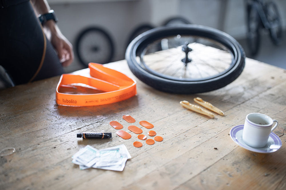 Kit de parche de juego de reparación de tubolito