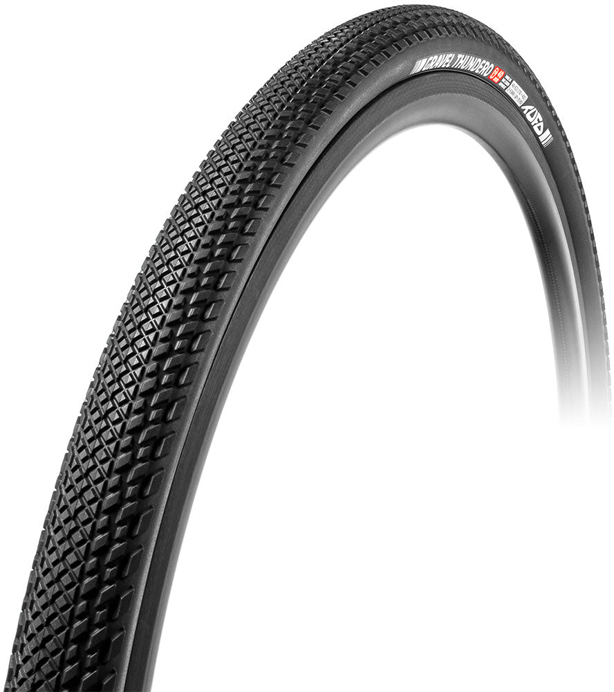 neumático hacia afuera (44-622) 700-44C Gravel Thundero Zwart Fold