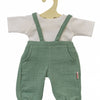 Heless poppen tuinbroek groen, 35-45 cm