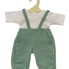Bambole Heless Dungarees Green, 28-35 cm