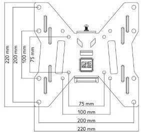 Soporte de pared para TV wm2221 uno para todos - 7312412