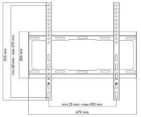 Soporte de pared para TV wm2411 uno para todos - 7312404
