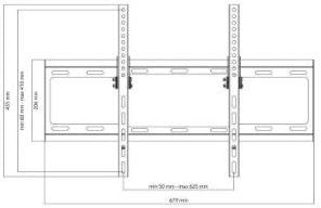 Soporte de pared para TV wm2621 uno para todos - 7312416