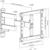 Soporte de pared para TV wm6454 uno para todos los sólidos tt180 - 7312461