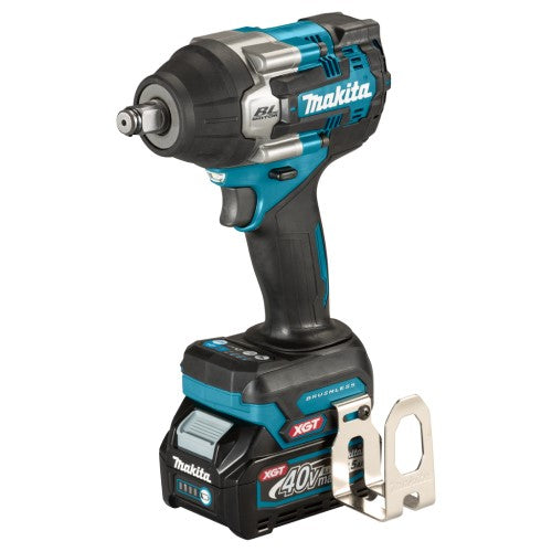 Makita tw007gd201 | Avvitatore ad impatto massimo 40 V | Batteria da 2,5 Ah (2 pezzi) | caricabatterie veloce | nell'mbox