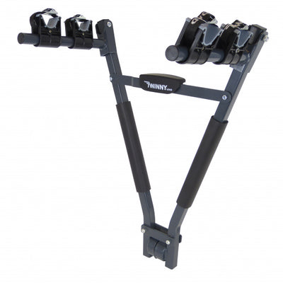 Twinny Load Bicycle Carrier Easy 30 kg 2 bici in acciaio nero