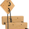 Parax u-rack bike wall mount - oak