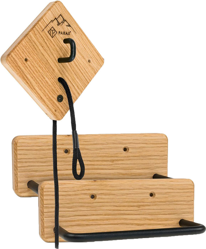 Supporto da parete per bici Parax u-rack - rovere