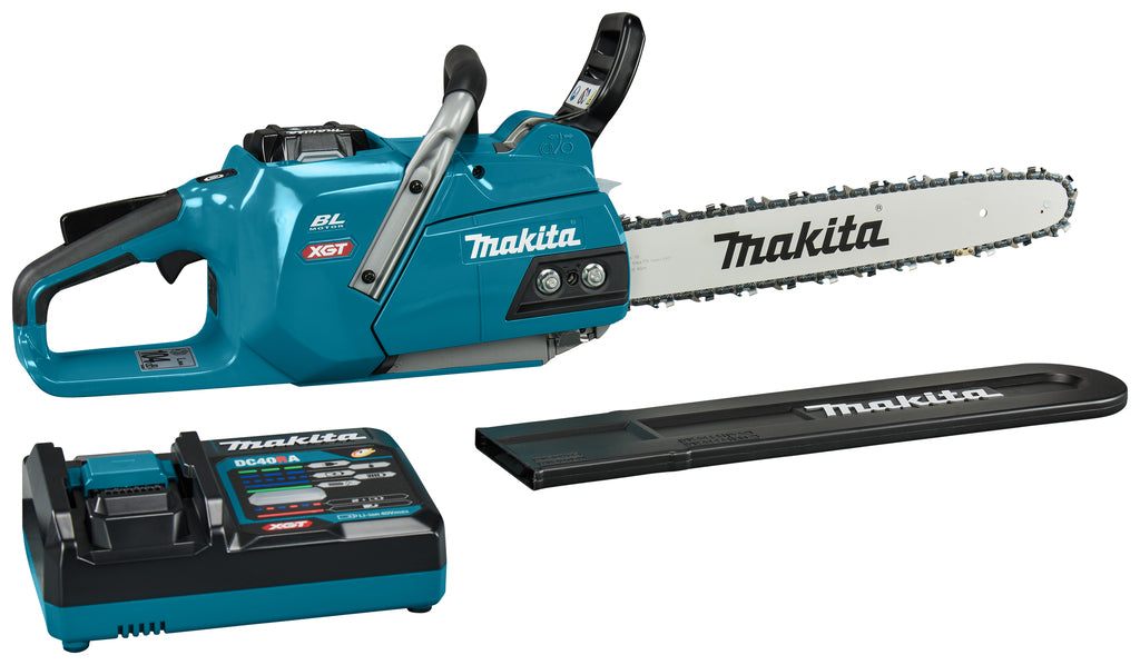 Makita uc012gt101 | Motosierra xgt 40 v max 40 cm | Batería de 5,0 ah (1 ud.) | cargador rápido | en caja uc012gt101