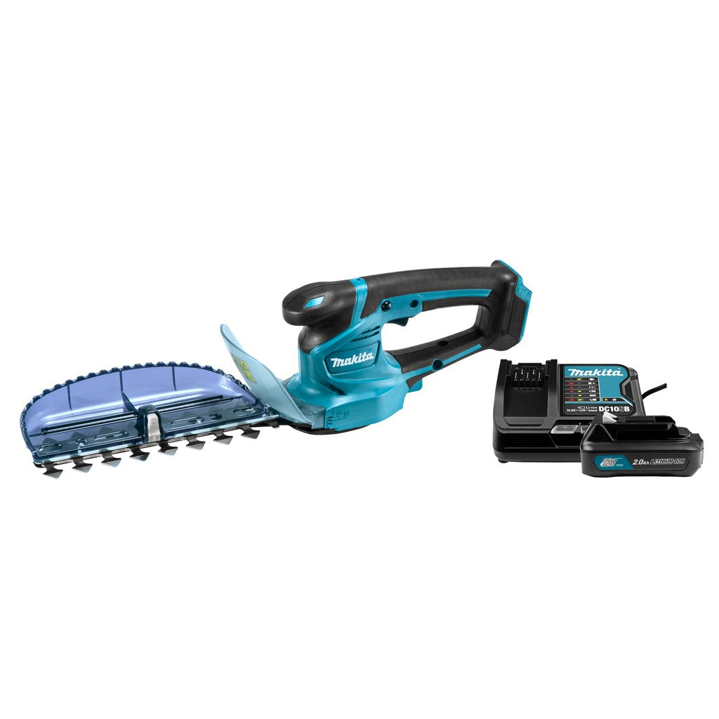 Makita uh201dsa | cxt 12 v max buxusschaar 20 cm | 2,0 ah accu (1 st) | lader | in doos - uh201dsa