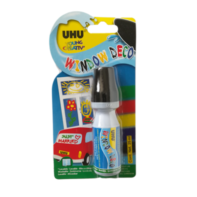 Stick per finestre Uhu nero 25ml