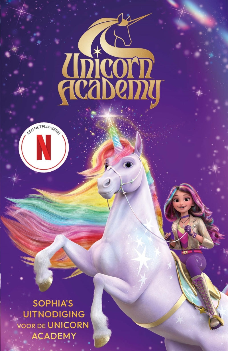 Libro de la Academia de Unicornio 1 Invitación de Sophia para la Academia de Unicornio