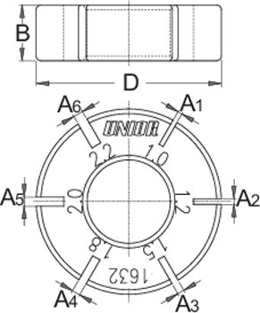 Ayuda de fijación Unior tools 1632 para radios aero