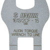 Unior pedaalsleutel crowfoot 15mm 1613 2cf