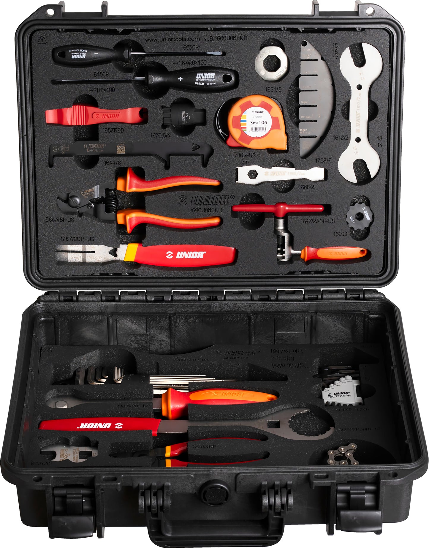 Kit di attrezzi fai da te Unior Tools Home Kit 2.0 1600homekit
