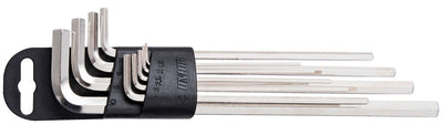 Juego de llaves de pasador hexagonales unior tools largas 220 3lph-us 9 pzas.