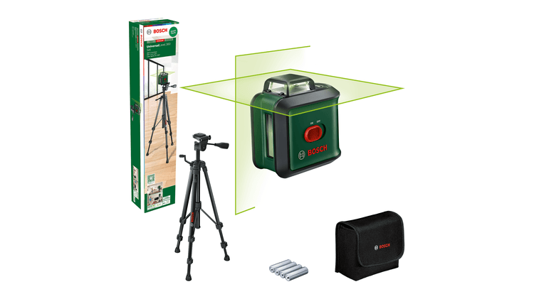 Laser a linea verde Bosch 360° universallevel 360 | set - 0603663e06