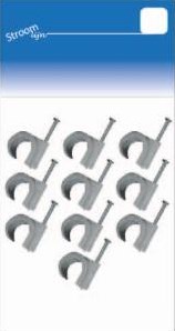 Clip de uñas universal 16 19 mm gris jsl 10 piezas - 6613280
