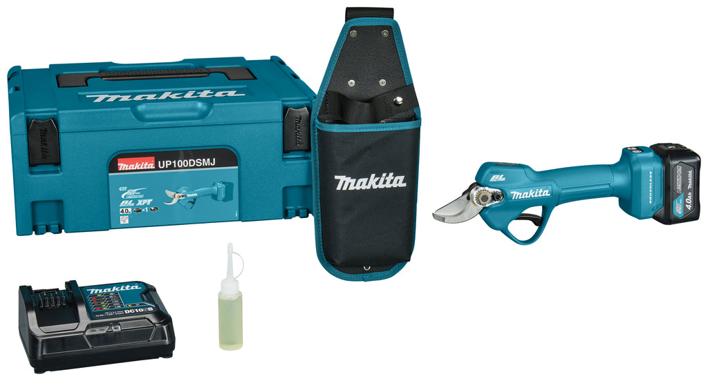 Makita up100dsmj | tijeras de podar inalámbricas | conjunto | 12v | 4.0ah de iones de litio