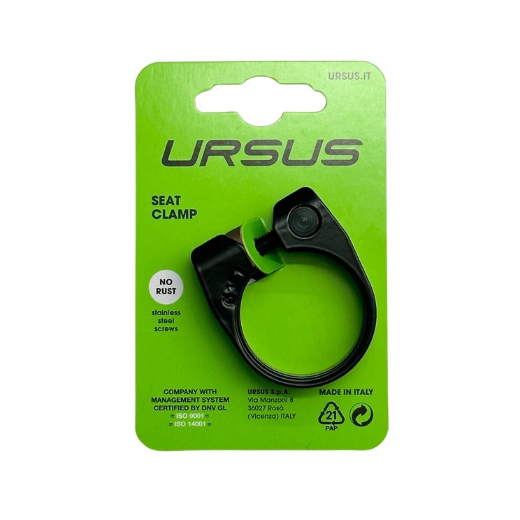 Ursus Seat Pen Clamp Urban 38.1 mm | Allen negro