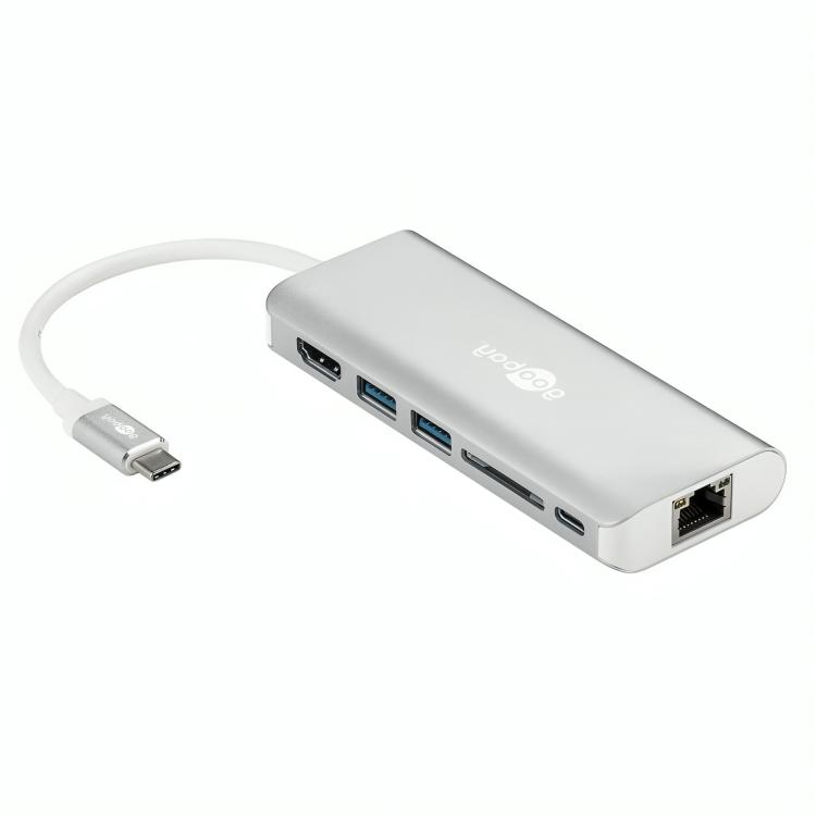 Goobay USB-C Multiport Adapter HDMI 4K30Hz + PD 60W