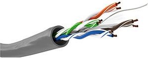 Cavo flessibile Utp cat6 100m grigio - 1381537