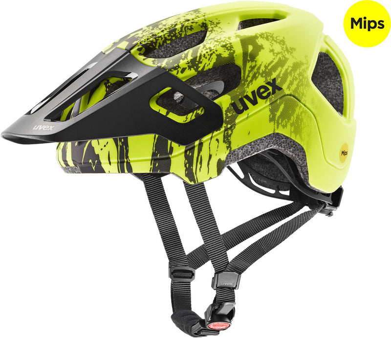 Uvex reacciona jr. mips - casco mtb para niños